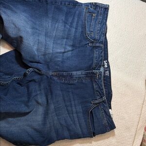 Lee Dark Blue Boot Cut Jeans